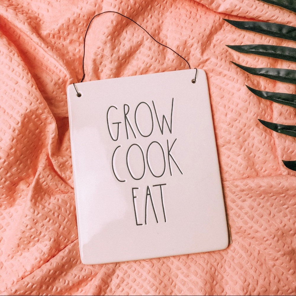 Grow Cook Eat Rae Dunn Wall Decor